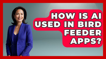 How Is AI Used In Bird Feeder Apps? - Bird Watching Diaries