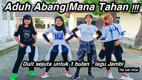 TIK TOK VIRAL - ADUH ABANG MANA TAHAN DUIT SEJUTA 1 BULAN - LAGU JAMBI - ANNA
