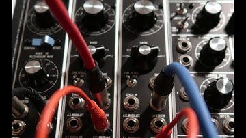 Loom. Model 15 and Two Moog Sub 37s.