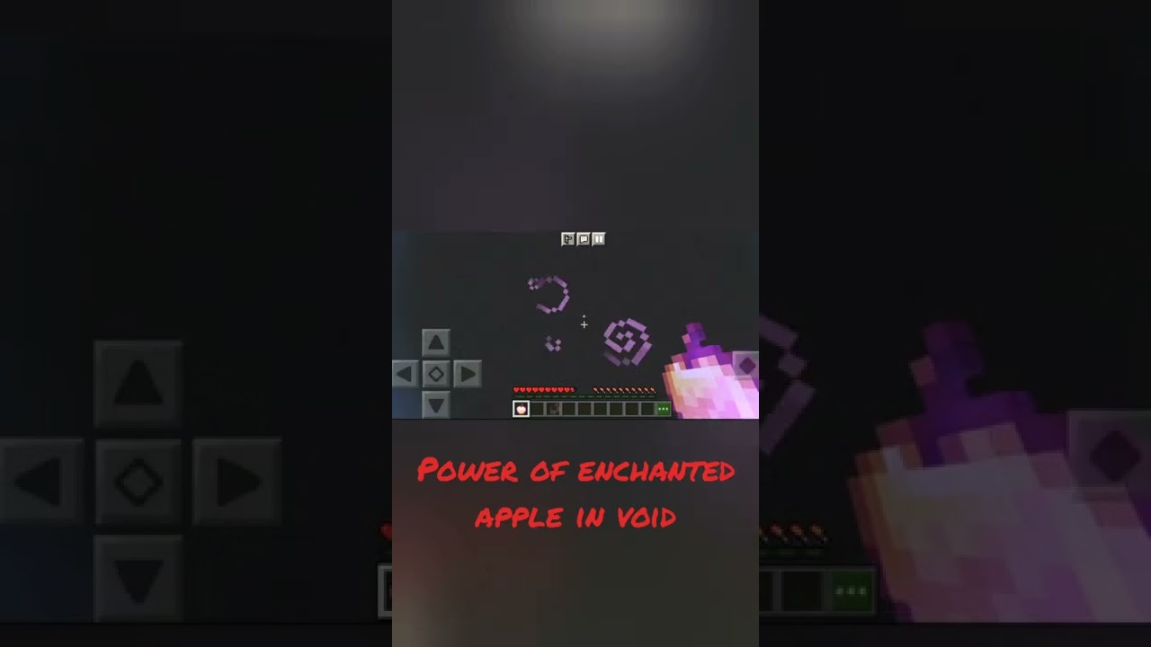 Power of enchanted golden Apple , notch apple , God apple 