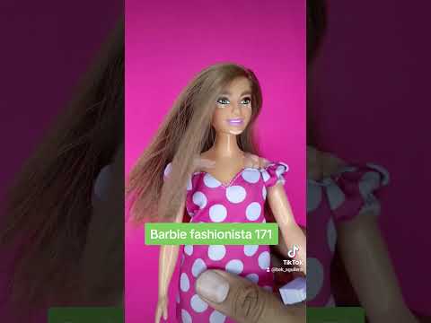 Barbie fashionista 171 #dolls #viral #review #vitiligo #shortsviral #reel #doll #barbie