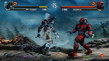 Killer Instinct: Thunder vs Fulgore