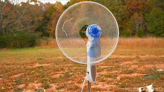 Pedestal Fan Destruction