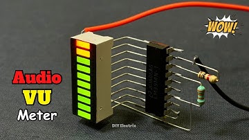 [New] LED VU Meter  Circuit | Electronic Project