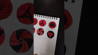 ☠️Naka☠️#all Sharingan ice challenge#viral short#anime art
