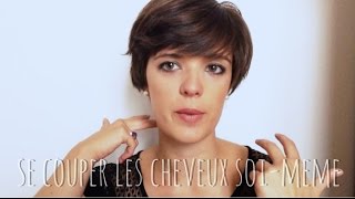 Se couper soi-même les cheveux derrière la nuque