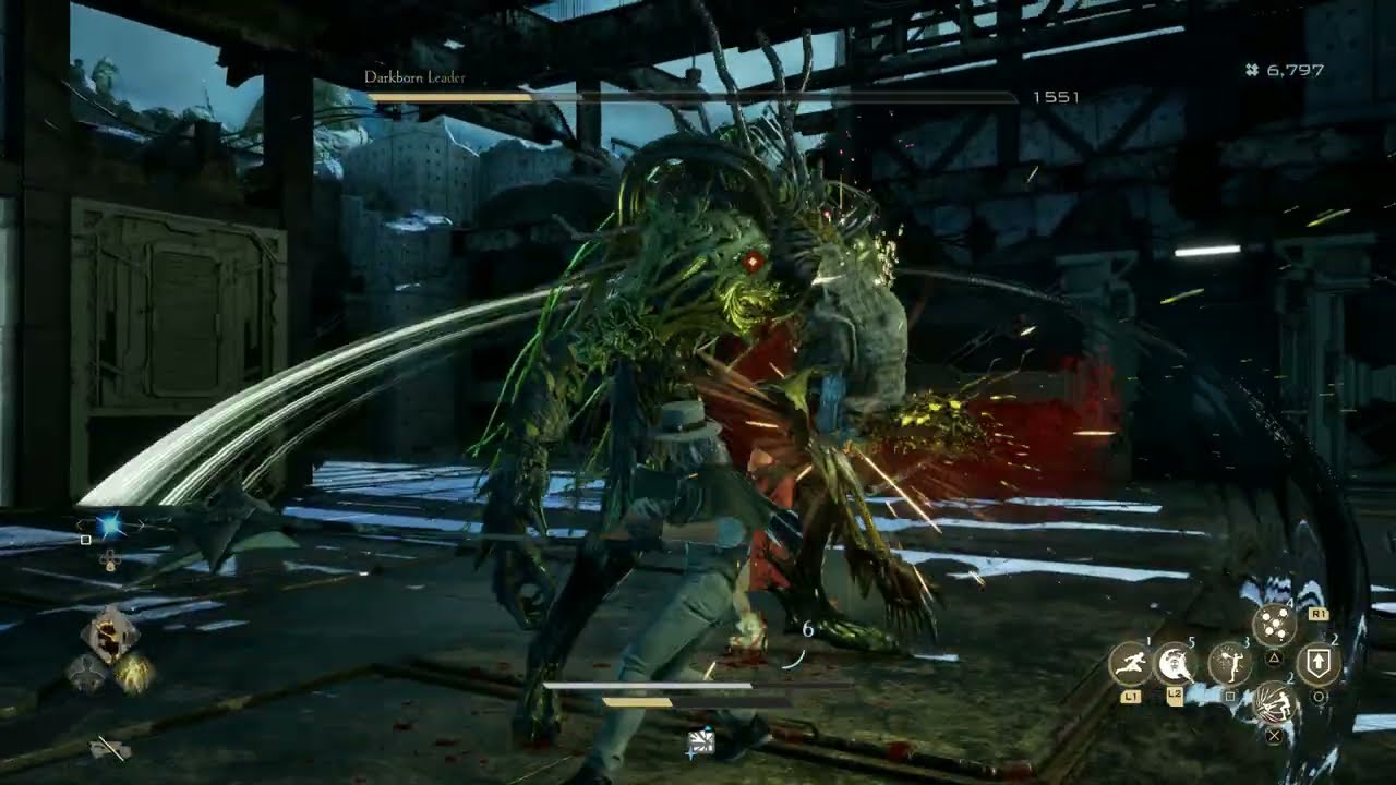 Code Vein 2 - 2179 Take Control of The Substation: Defeat Darkborn Leader Josee Bloodcode 2, Halberd