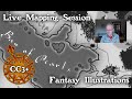 Live Mapping: Fantasy Illustrations Style