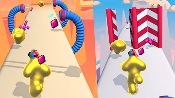 Blob Runner 3d 🏃‍♀️ BIG UPDATE!! Gameplay All Levels Android,ios Levels (48-50) BR1GP18