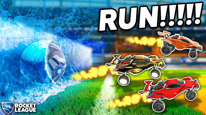 Rocket League, but there's a GIANT TSUNAMI