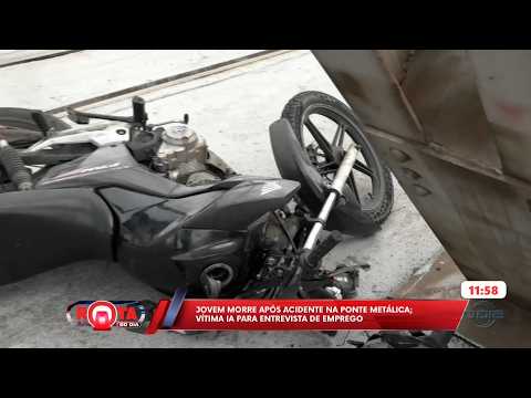 Jovem morre após acidente na ponte metálica; vítima ia para entrevista de emprego 05 02 2026