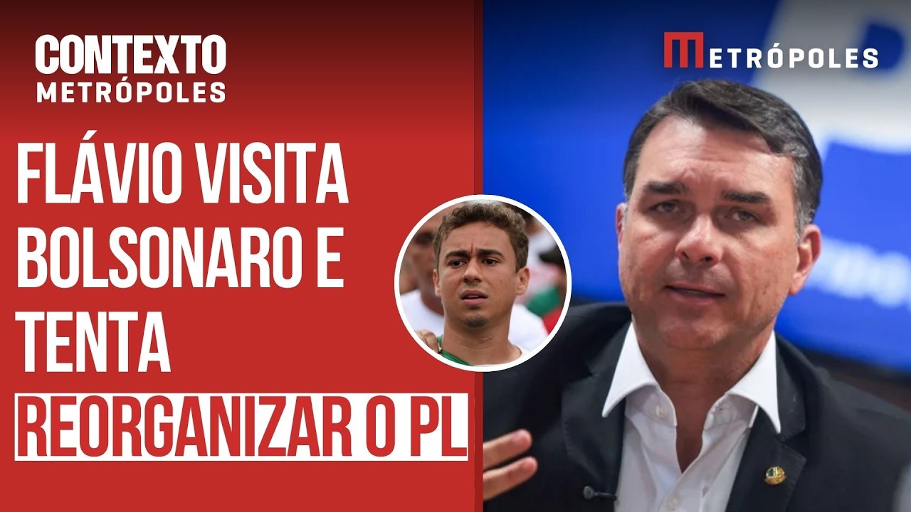 Flávio Bolsonaro chora em reunião com parlamentares do PL