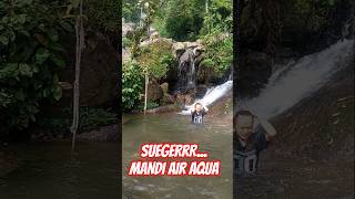 Betah maen air di sini.. #nature #travel #airterjun #tempatwisatabogor