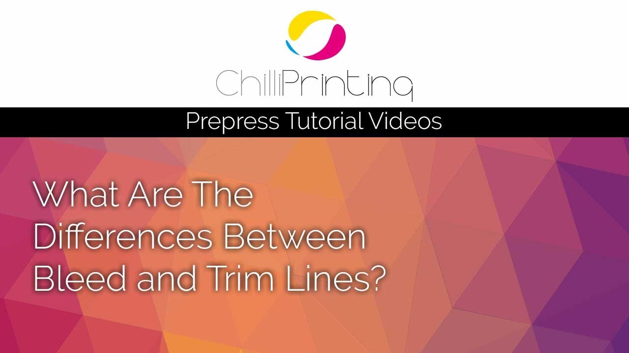 Tutorial What Are The Differences Between Bleed and Trim Lines? YouTube