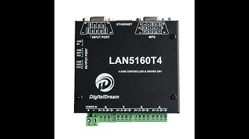 New CNC Mach3 Controller #LAN5160T4 from Digital Dream