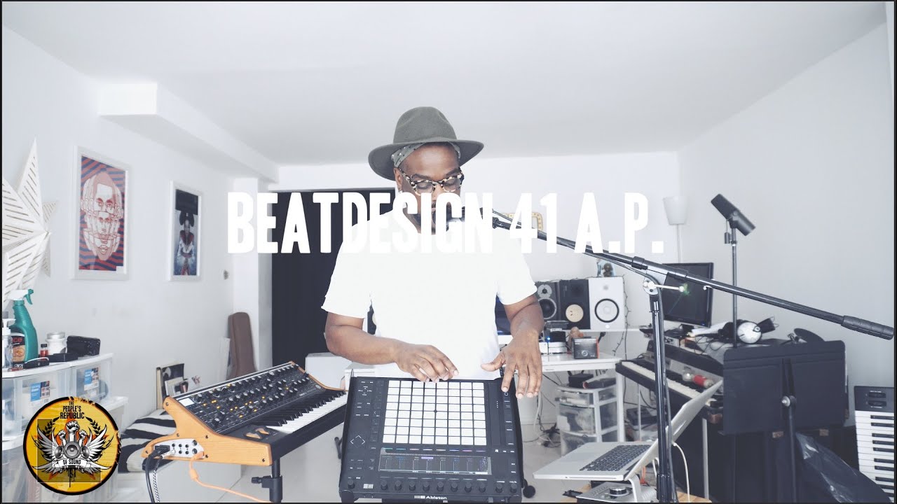 Live Performance Ableton Push 2 Moog Sub 37 Vocal Looping (Beatdesign 41)