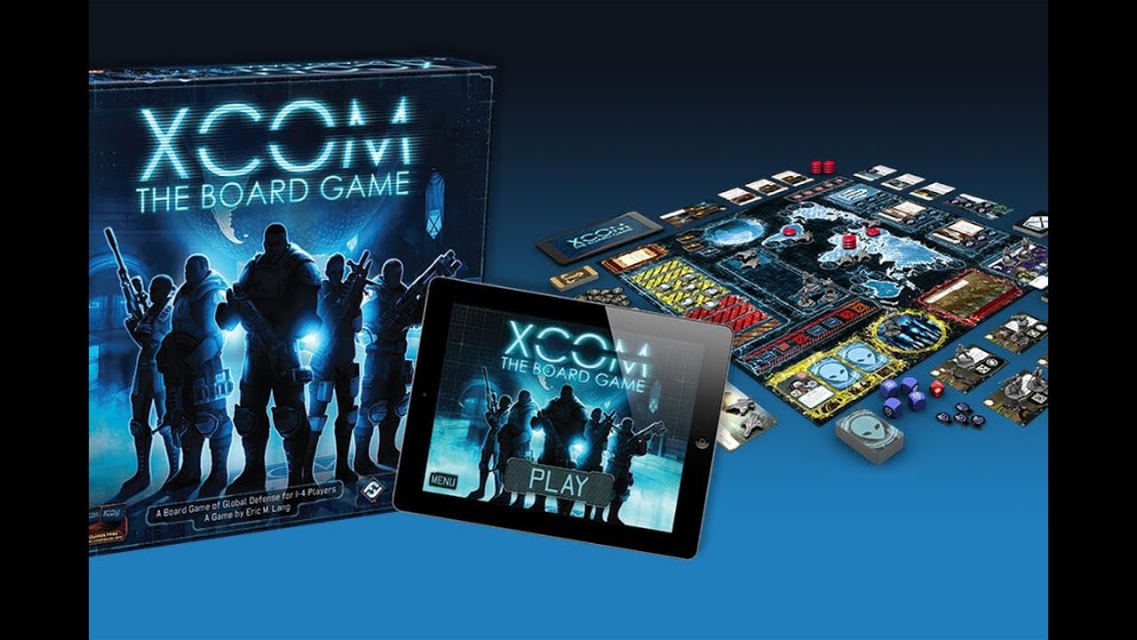 Letsplay. XCOM the board game