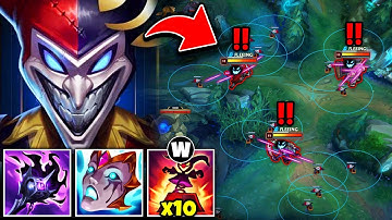 MY FAVORITE WAY TO PLAY AP SHACO JUNGLE! (LITTER THE MAP WITH TRAPS)