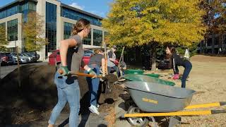 Tractor Supply Pollinator Garden Installation