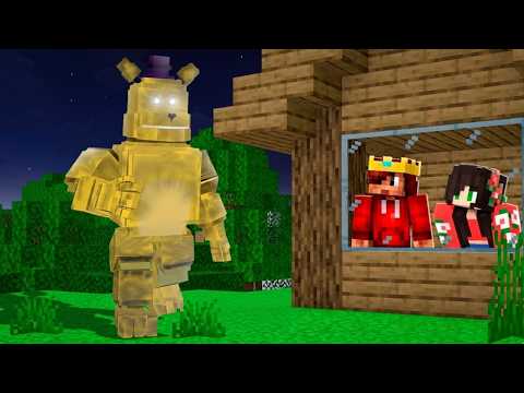 Adicionei o Mod do Fast Freddy no Minecraft e...