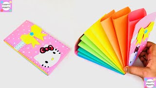 Origami Paper wallet Tutorial | How To Make Paper Gift Bag | School hacks / Origami craft with paper