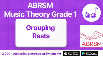 Grouping Rests — ABRSM Grade 1 Music Theory