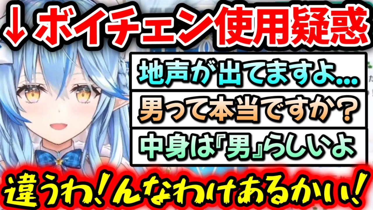 『中身が男説』について触れるラミィ【雪花ラミィ/ホロライブ/切り抜き】