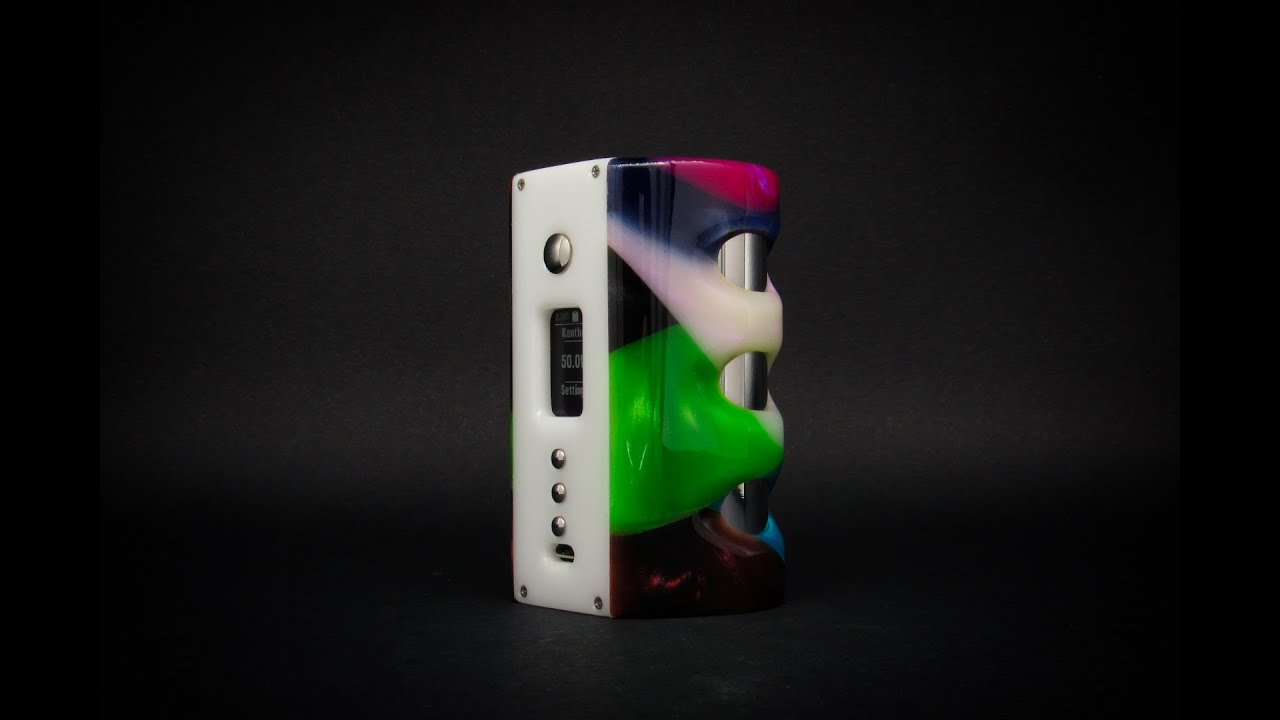 Fynemods  Dual 21700 DNA250C Multi resin candy mod!