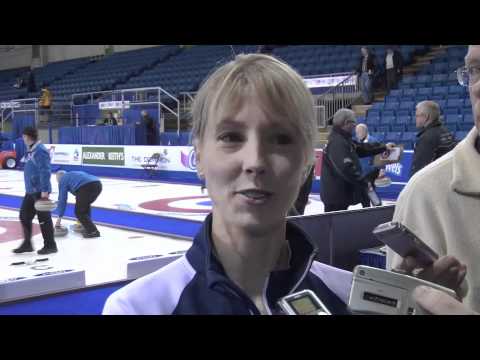 2011 Scotties Tournament of Hearts Bronze Medal Media Scrum