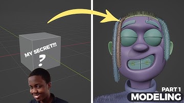 Stylized Character In Blender - Part 1 - Modeling