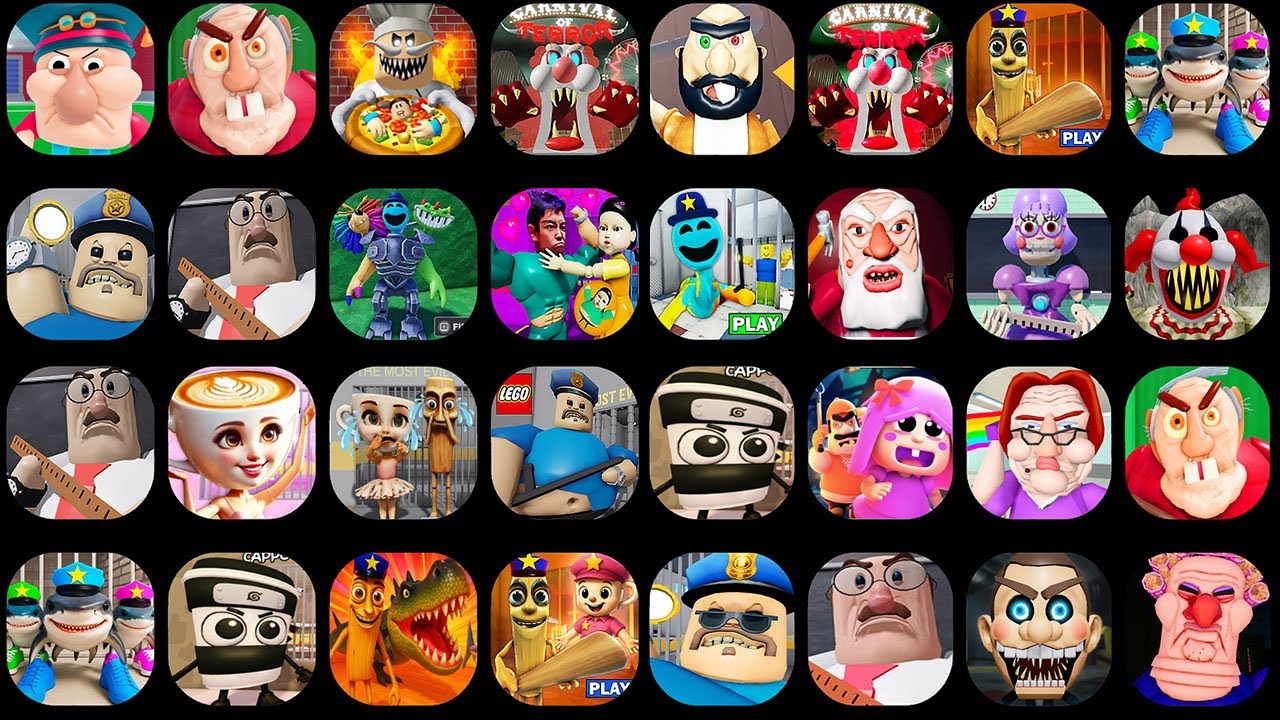 ROBLOX: HARD EPIC SCHOOL ESCAPE, LEGO MODE PRISON RUN, TUNG TUNG SAHUR PRISON RUN, ESCAPE PAPA PIZZA