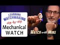 Learning watchmaking on a swiss mechanical watch  complete teardown  service