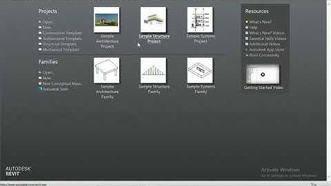 Introduction and GUI of Revit Software
