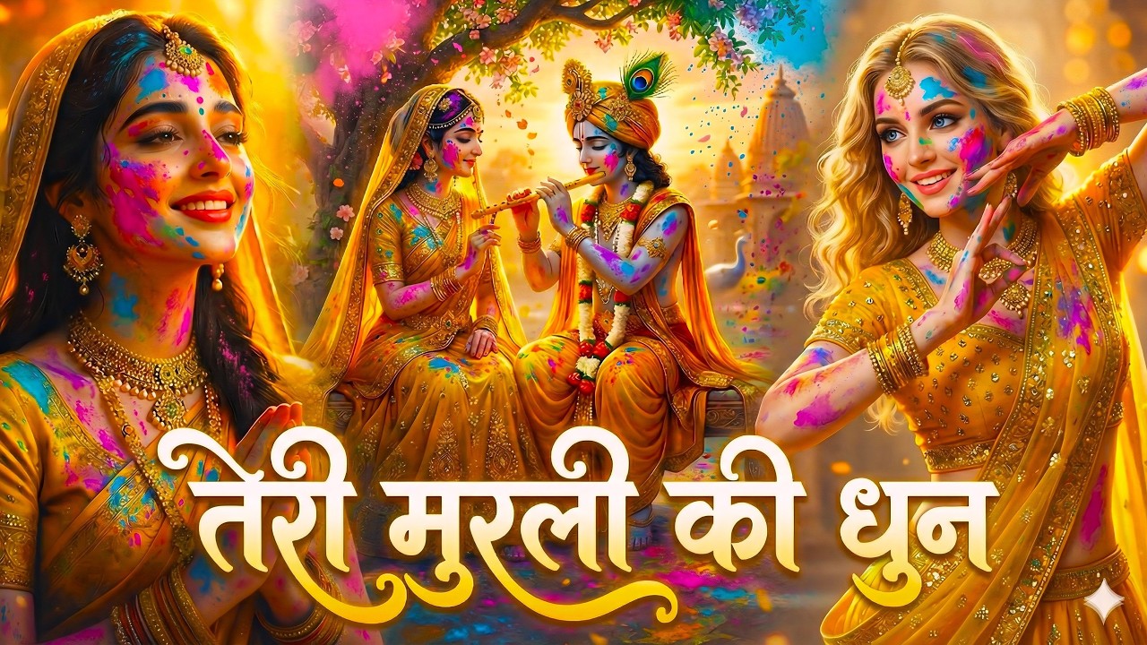 होली स्पेशल 2026 |तेरी मुरली की धुन सुनने मैं बरसाने से आयी Teri Murli Ki Dhun -Holi Song |#holi2026