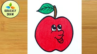 easy apple draw very