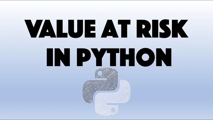 Value at Risk [VaR] and VaR of a Portfolio in Python