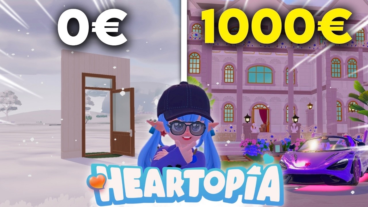 Ma maison INCROYABLE sur HEARTOPIA sans payer un centime ! ✨