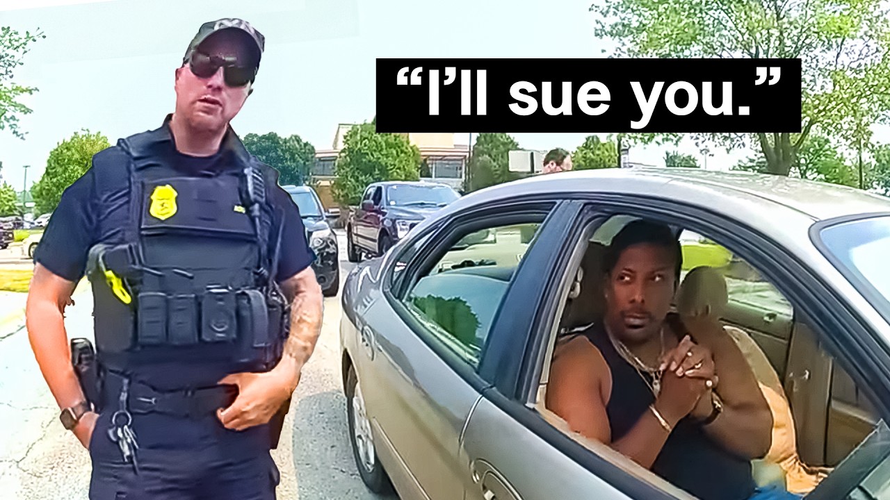 Entitled Driver Demands Lieutenant, Regrets It Instantly
