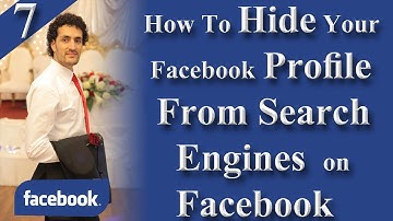 How To Hide Your Facebook Profile From Search Engines Part 7 in Dari / Farsi Omar Akbari
