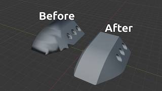 Improve and fix shading of imported Mesh in Blender