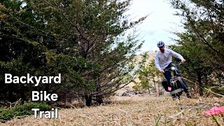 Making A Bike Trail In My Backyard ASMR