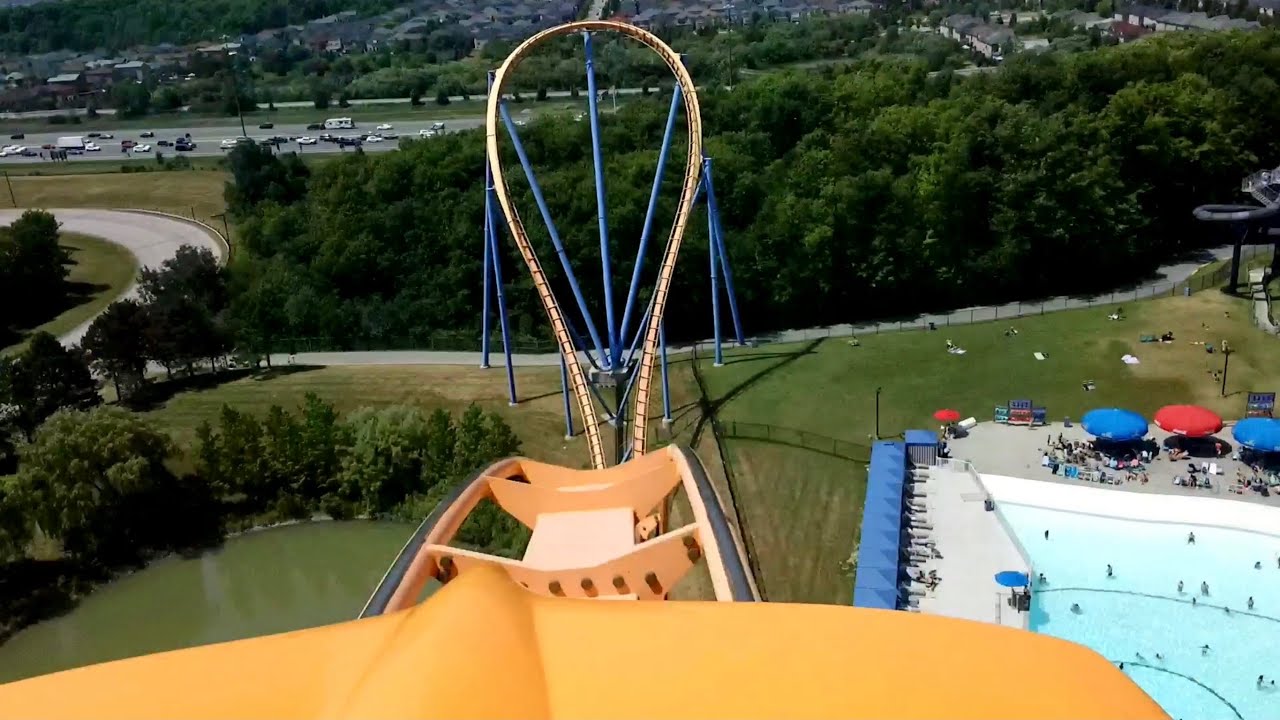 Behemoth Front Seat POV 2018 FULL HD Canada’s Wonderland YouTube