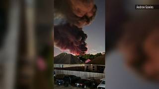 ‘It was intense’: Residents describe massive Orange facility fire