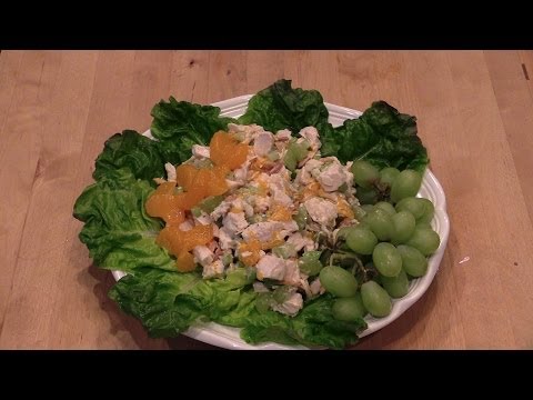 Video: Bonte Salade Van Kip En Mandarijn