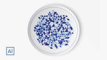 How to Create Triangular Mosaic in Adobe Illustrator
