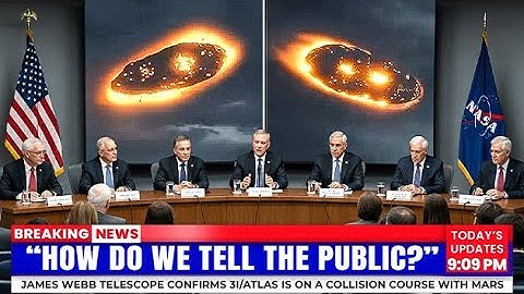 1 MINUTE AGO: James Webb Telescope CONFIRMS 3I/ATLAS Is On a COLLISION Course With Mars