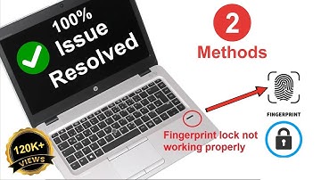 How to Enable Fingerprint in Laptop | How to fix Fingerprint not working in Laptop |Fingerprint Lock