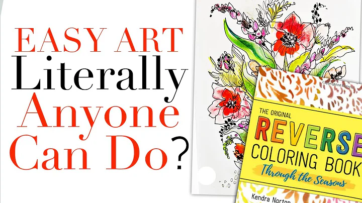Reverse Coloring as Art Therapy?