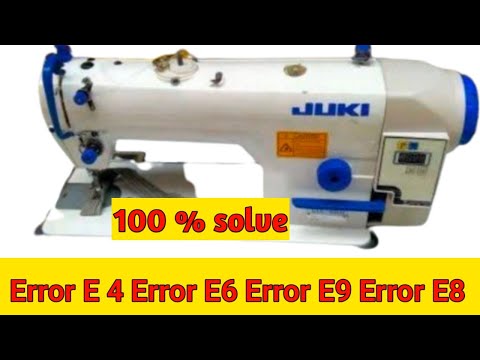 How to Error in juki sewing machine Expert tips