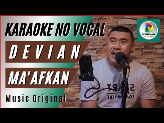 CROSS BOTTOM - MA'AFKAN, Karaoke No Vocal, Cover By Devian Manuputty Version (Music Original) class=